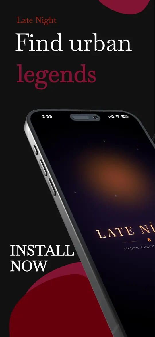 Find urban legends: the Late Night Press opening screen.