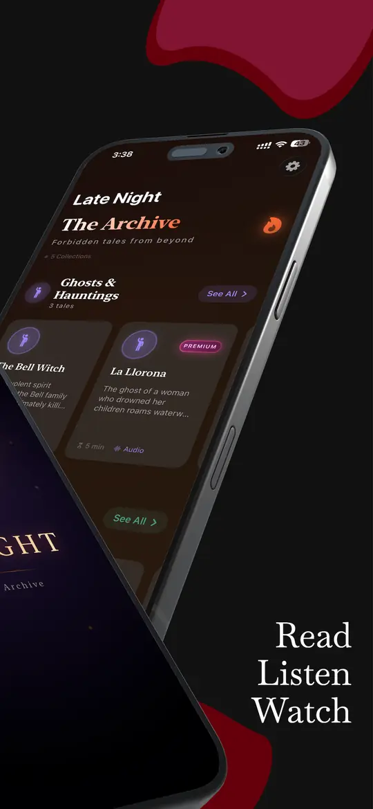 Read, listen, watch: The Archive, with collections including Ghosts and Hauntings and legends such as The Bell Witch and La Llorona.